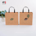 Custom print paper with handle gift shopping bag